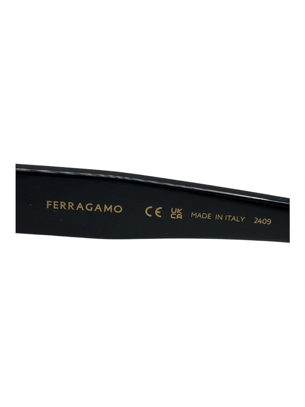 Salvatore Ferragamo Black Swarovski Crystal-Studded Sunglasses (NEW IN BOX) - Picture 9 of 10